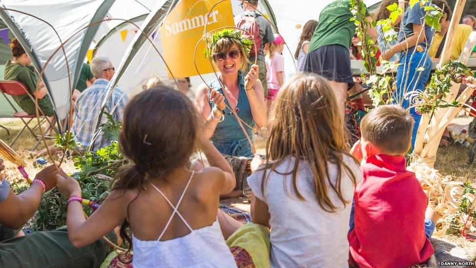 Children at Latitude Festival