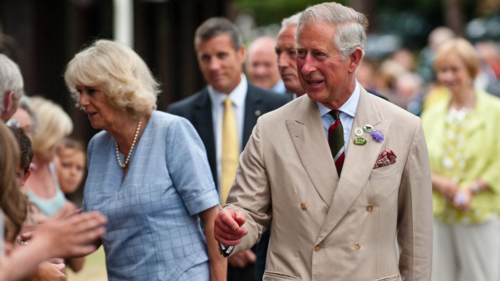 Prince Charles at the Royal Welsh Show, Builth Wells