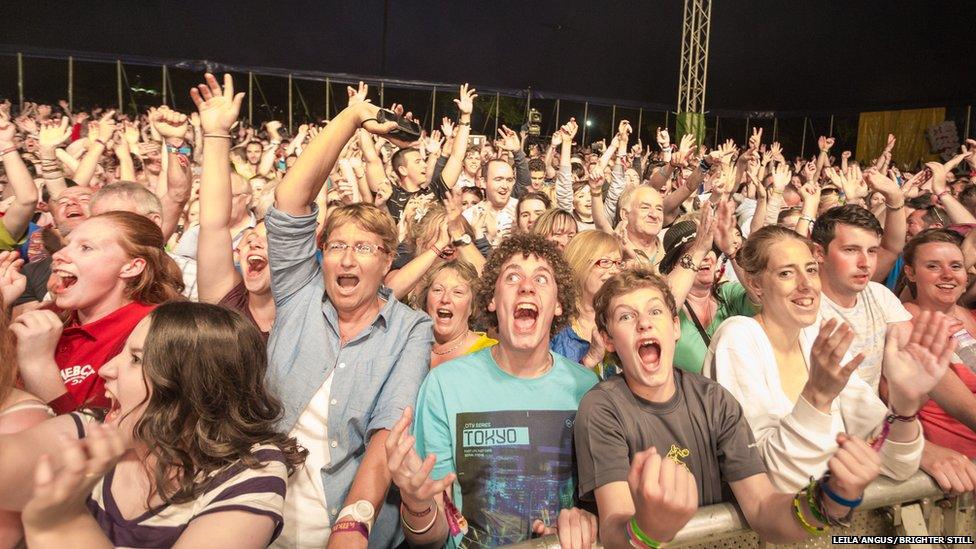 HebCelt festival crowd