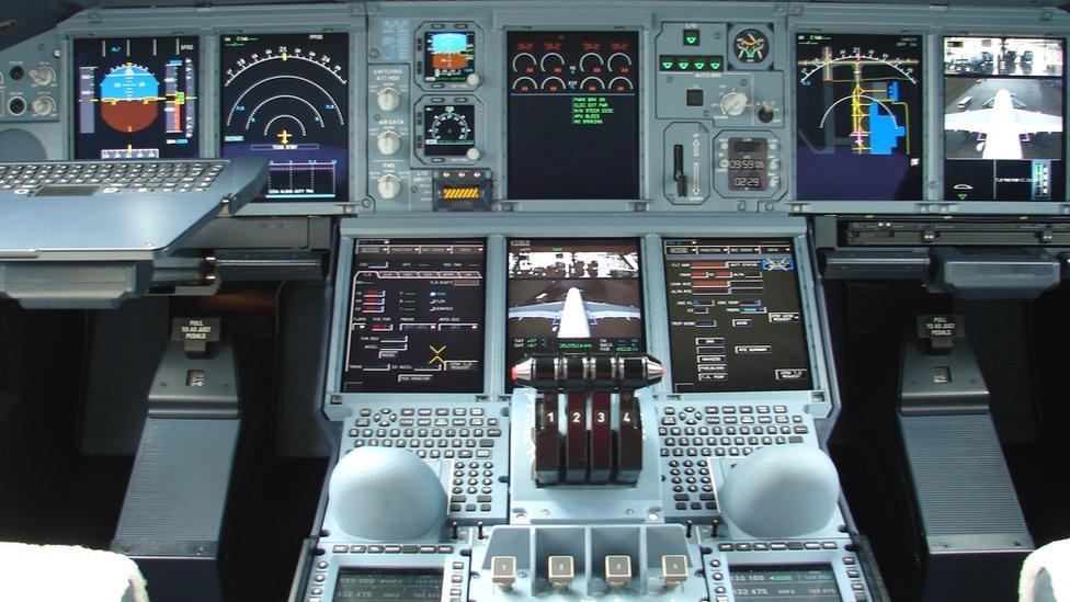 Inside the cockpit of British Airways' first A380 superjumbo