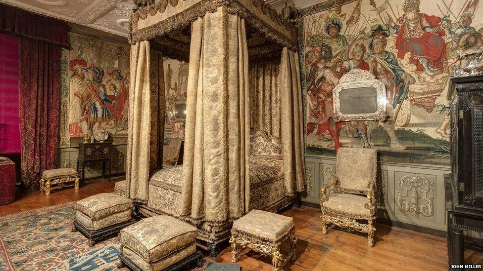 King's bedroom at Knole