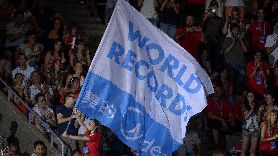 Flag to mark Ruta's world record