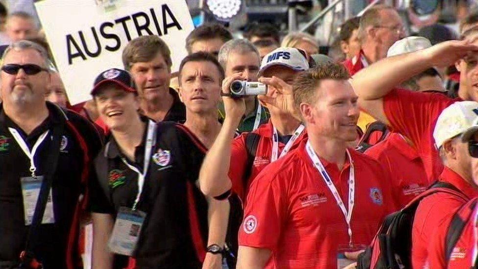 Competitors from 67 countries are taking part in the 10-day event