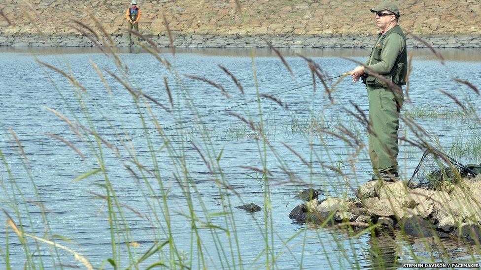 Matt Baggott fishing