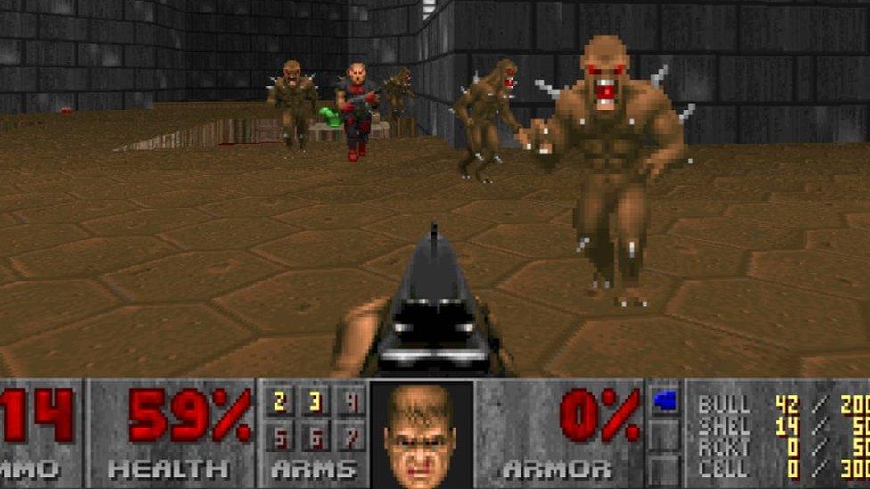 Screenshot from Doom