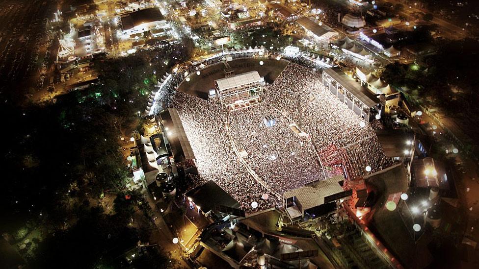 At Brazil's cowboy festival - Festa do Peao