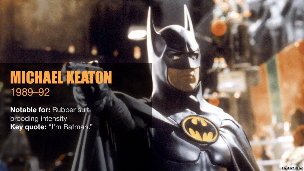 Michael Keaton as Batman