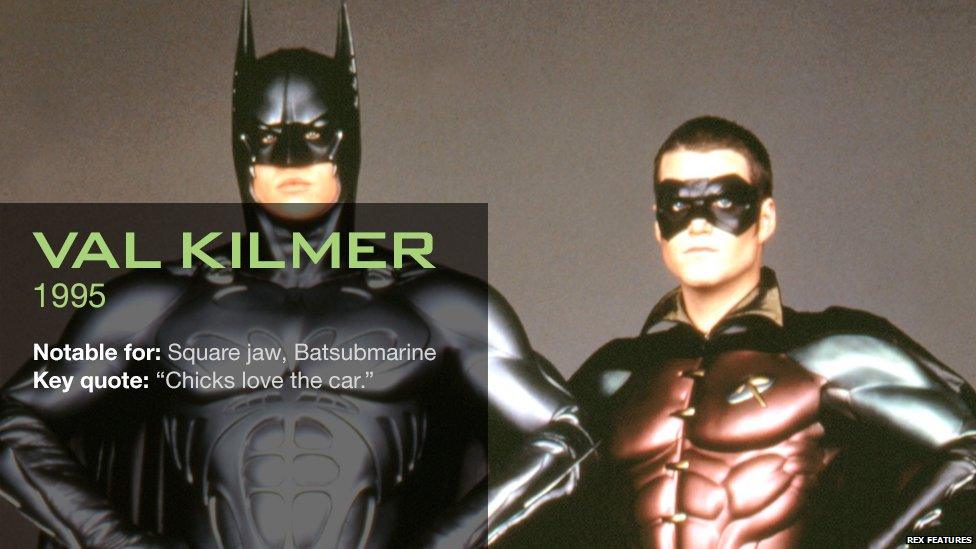 Val Kilmer and Chris O'Donnell as Batman and Robin