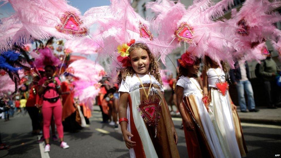 Notting Hill Carnival parade