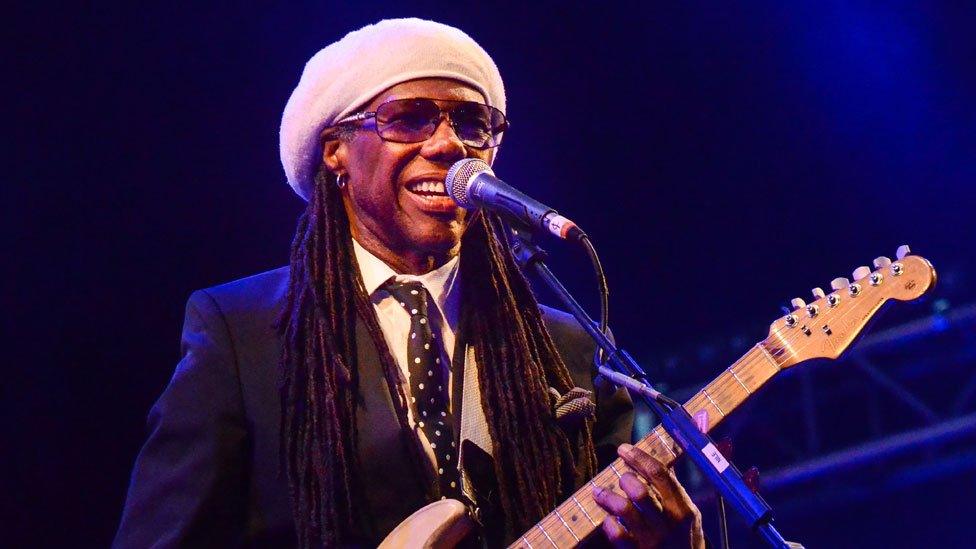 Nile Rodgers from Chic