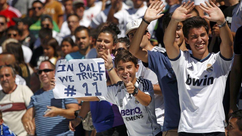 Real Madrid fans