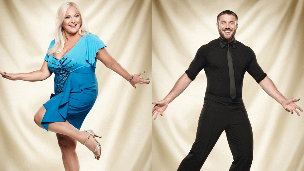 Vanessa Feltz and Ben Cohen