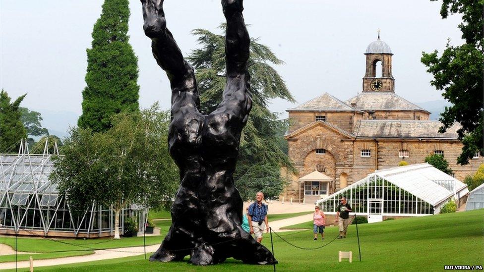 Beyond Limits exhibition at Chatsworth House