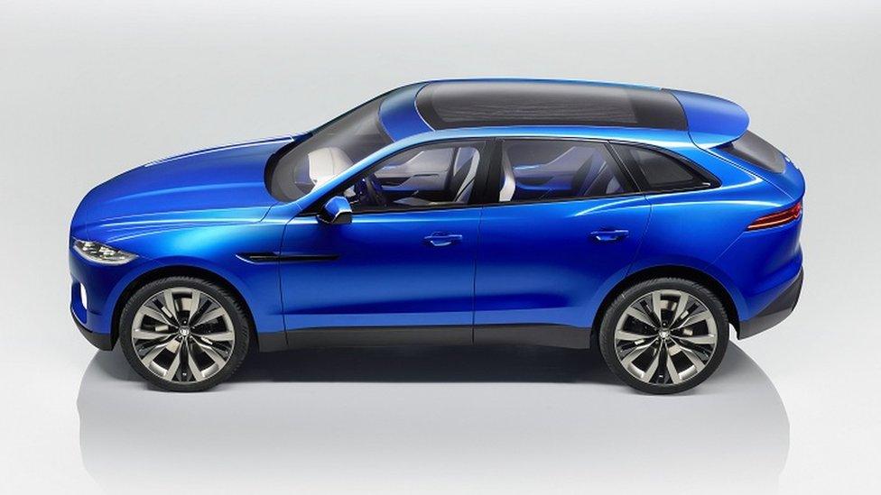 Jaguar C-X17 sports crossover concept