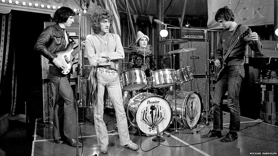 The Who at The Rolling Stones Rock and Roll Circus