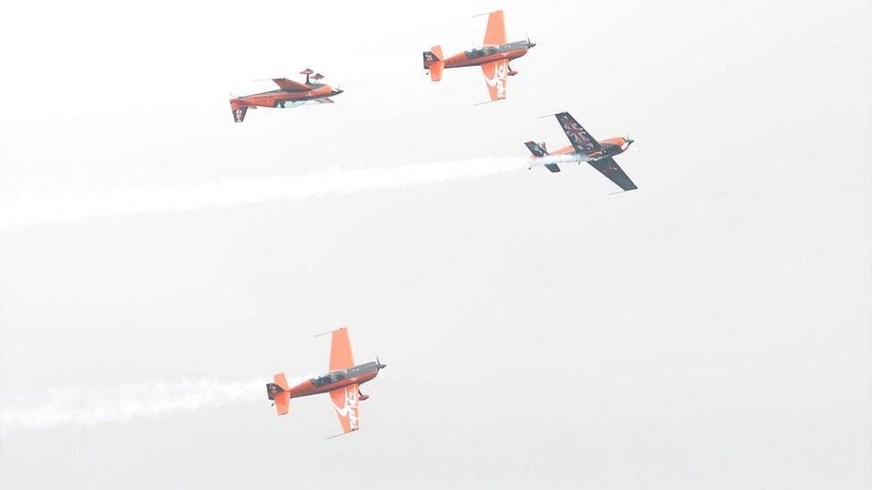 The Blades at the Guernsey Air Display 2013