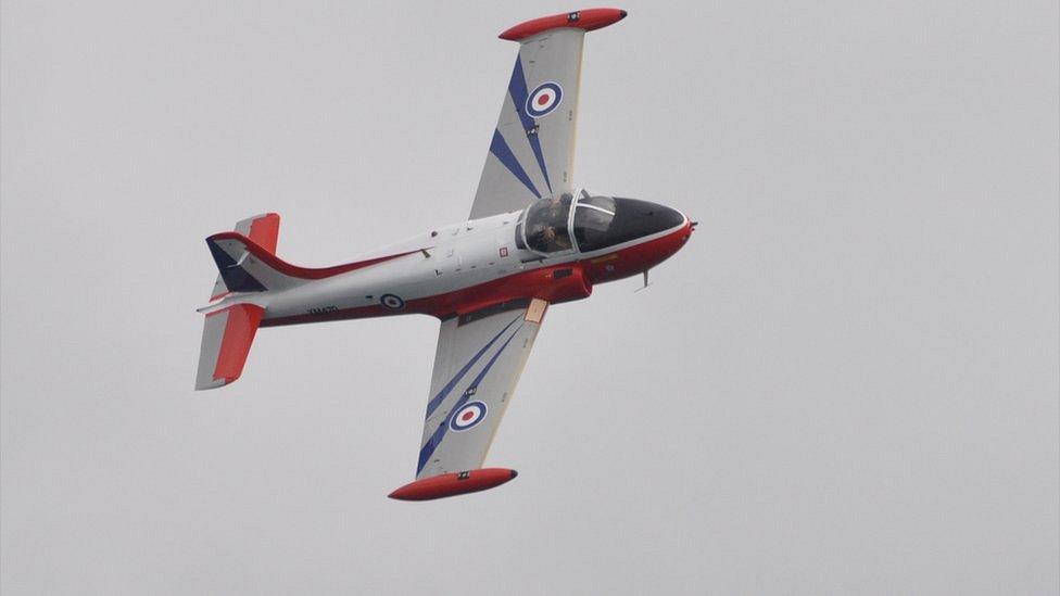 Jet Prevost at the Guernsey Air Display 2013