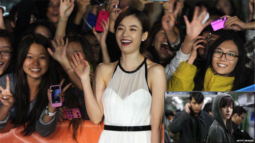 Actress Han Hyo-joo attends the Cold Eyes premiere