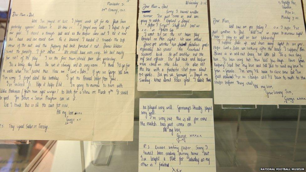 George Best letters