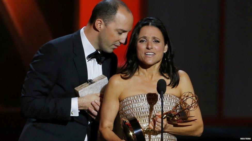 Julia Louis-Dreyfus and Tony Hale