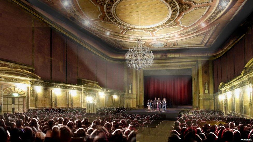 Alexandra Palace Theatre post regeneration