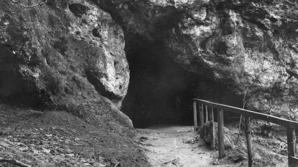 Entrance to Mother Shipton's Cave