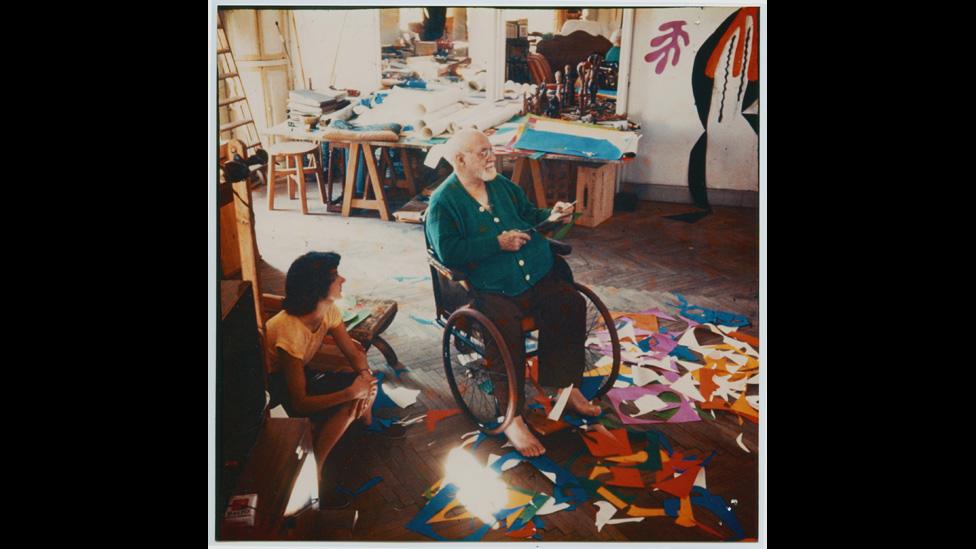 Matisse in his studio