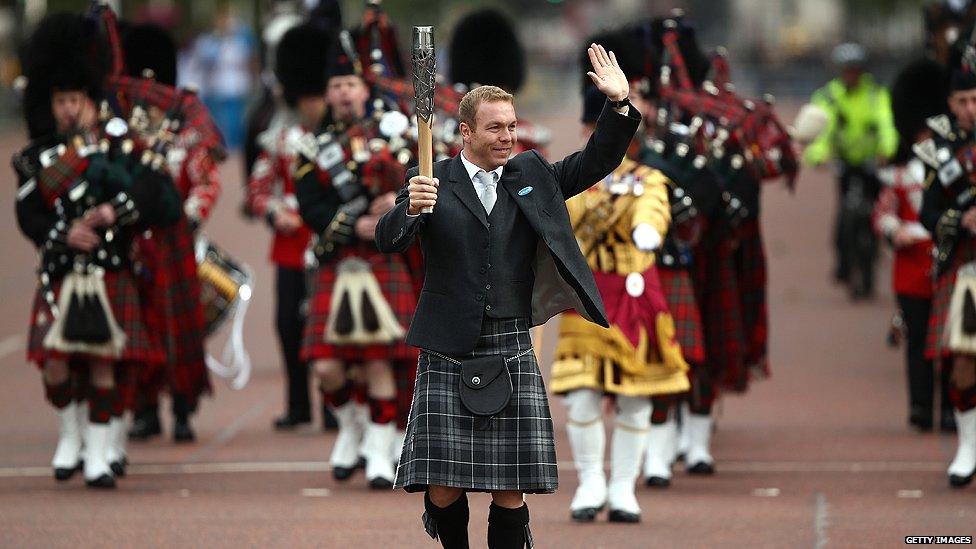 Glasgow 2014 ambassador Sir Chris Hoy