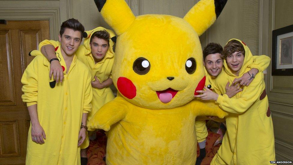 Pikachu with Union J