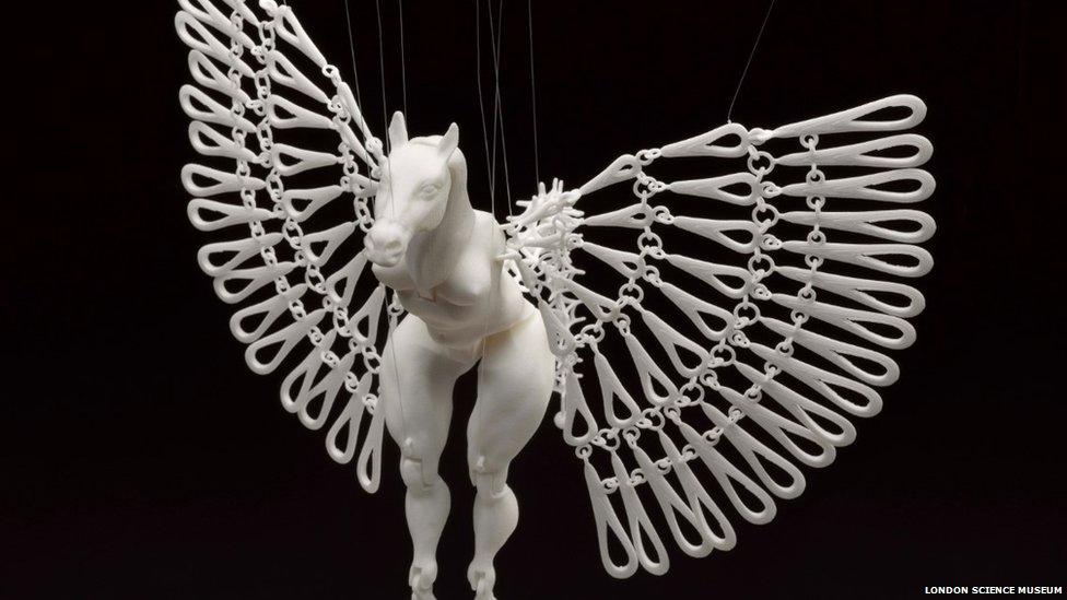 Horse Marionette posed by Michaella Janse Van Vurren