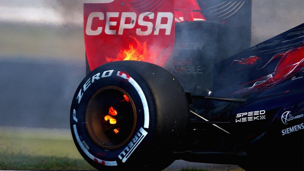 Jean-Eric Vergne's car