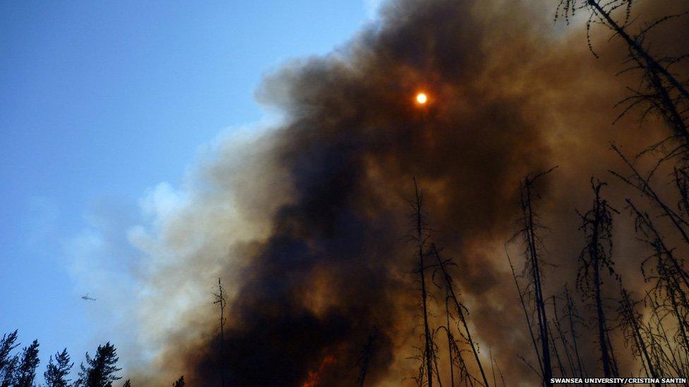 'Beyond the smoke', Cristina Santin (Department of Geography)