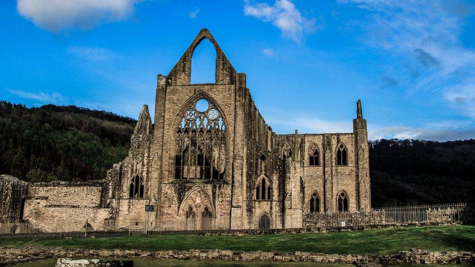 Tintern Abbey in Monmouthshire by Ela Fraczkowska from Cardiff