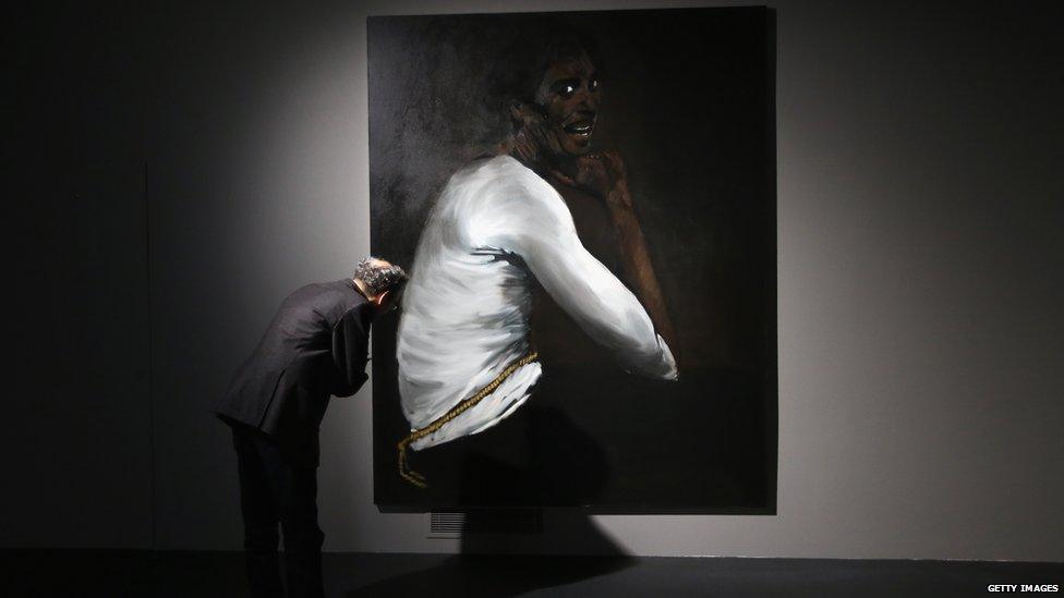 Lynette Yiadom-Boakye painting