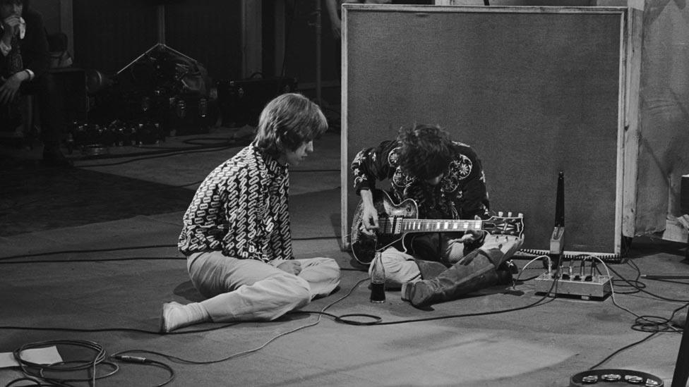 Mick Jagger and Keith Richards