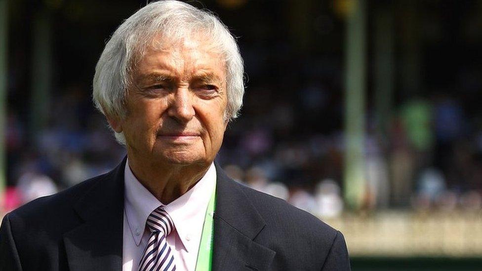 Commentary legend Richie Benaud