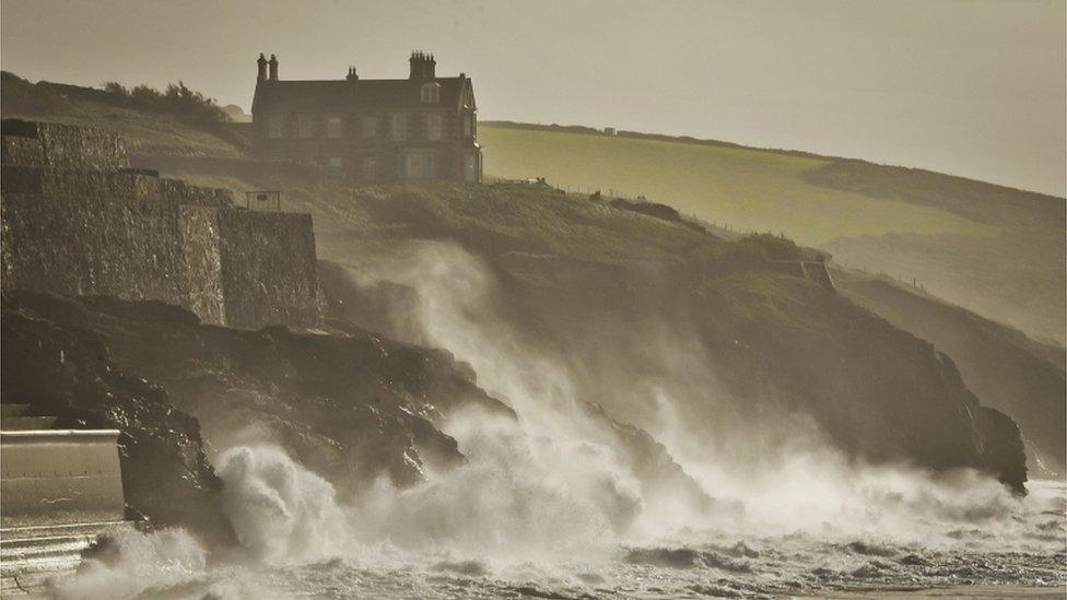 Coast at Porthleven, Cornwall