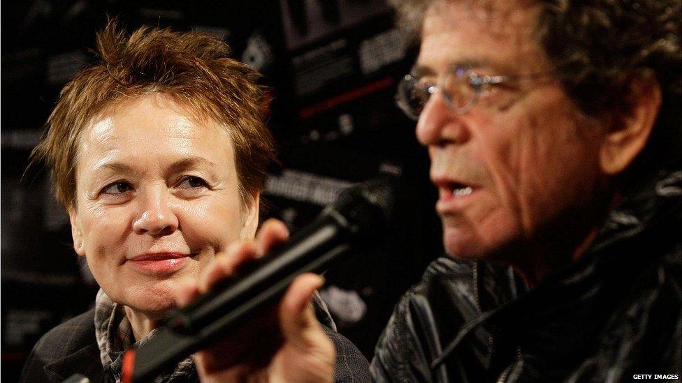 Lou Reed and Laurie Anderson in 2010