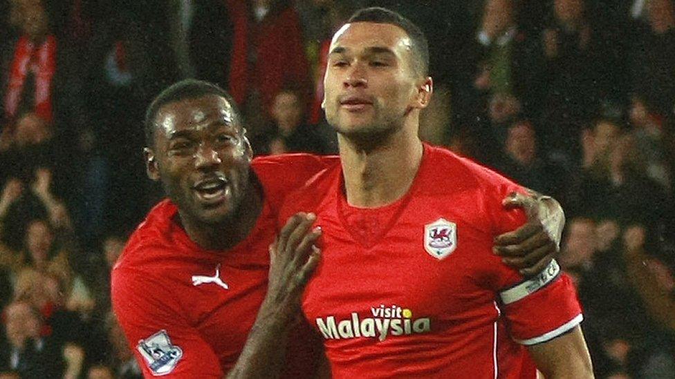 Cardiff defender Steven Caulker
