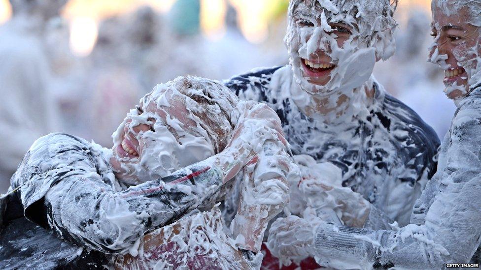 Raisin Monday at St Andrews University