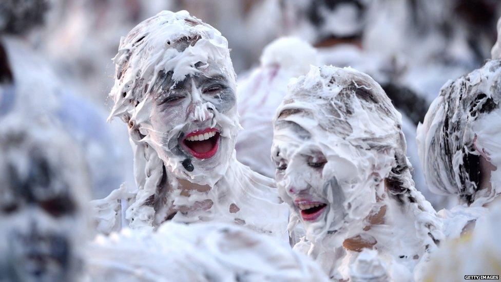 Raisin Monday at St Andrews University