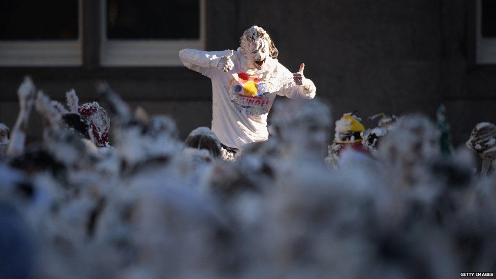 Raisin Monday at St Andrews University