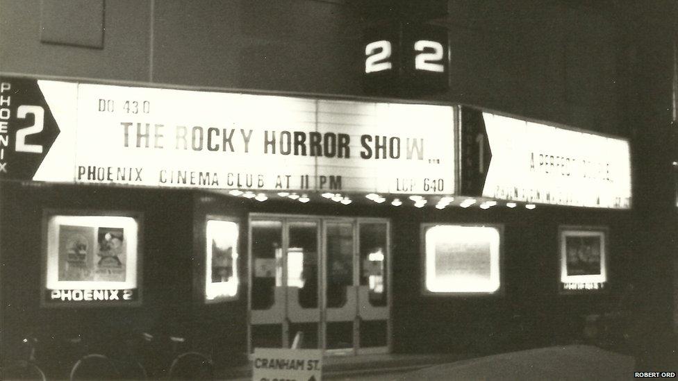 Rocky Horror Show showing at Scala