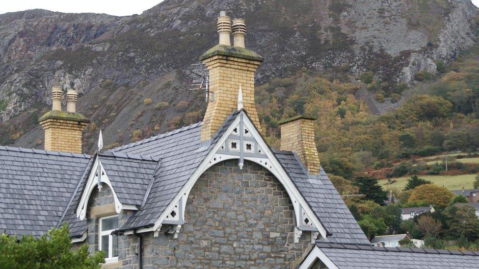 St Seiriol's gable end