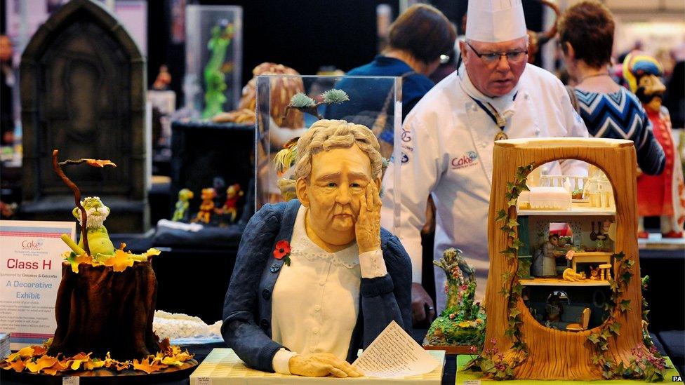 Cakes at the NEC Cake International show