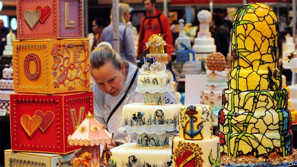 Cake International show at Birmingham's NEC