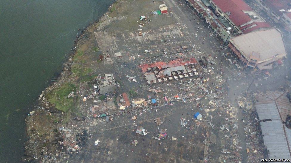 Typhoon Haiyan devastation in Tacloban