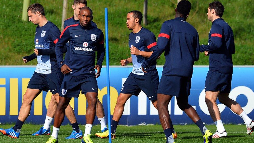 England train at St George's Park