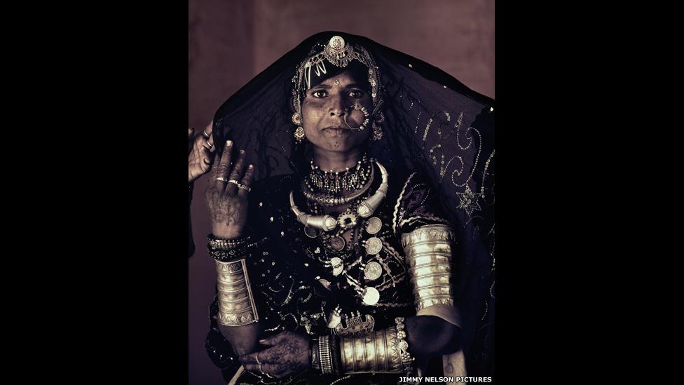 A Rabari woman, India