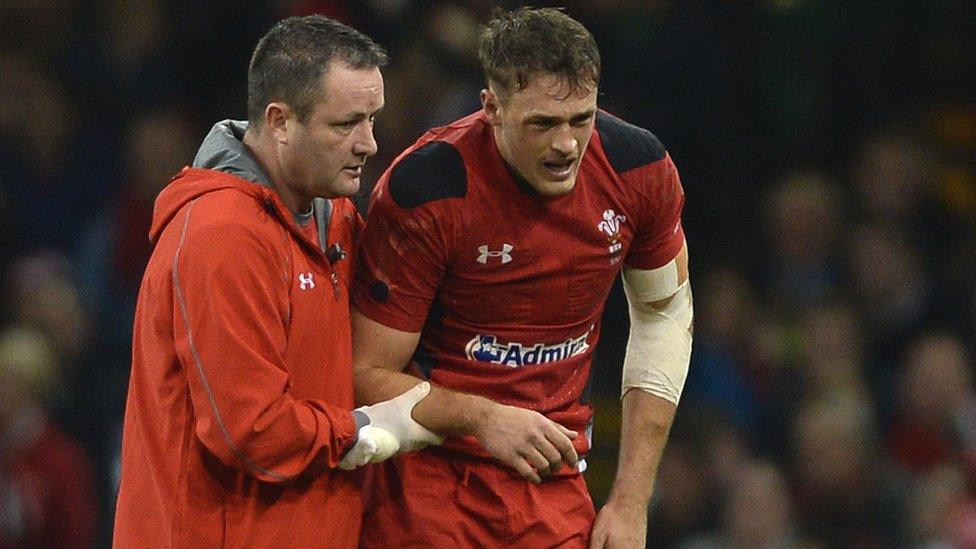 Wales centre Cory Allen